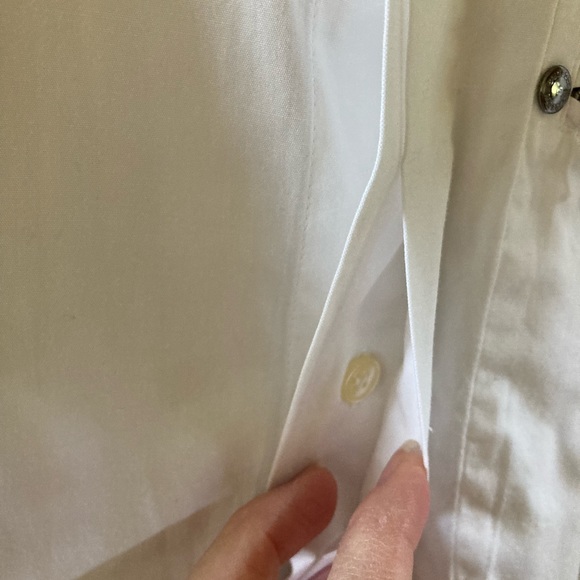 Men Iceberg Peanuts Charlie Brown white button down long sleeve shirt size S - Picture 5 of 9